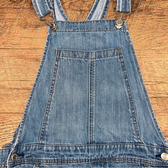 American Eagle Denim Shorts Overalls - Picture 7 of 14